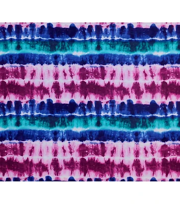 Pink & Blue Ombre Tie Dye Super Snuggle Flannel Fabric