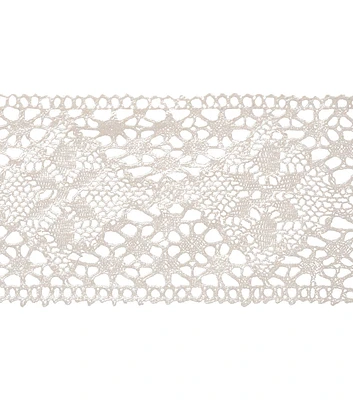 Simplicity Diamond Lace Trim Natural