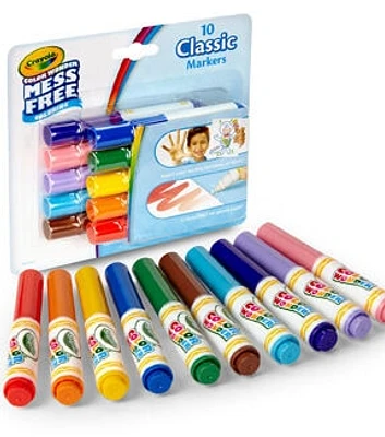 Crayola 10ct Mini Classic Markers