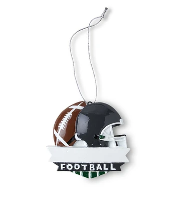 3" Christmas Football Ornament by Place & Time