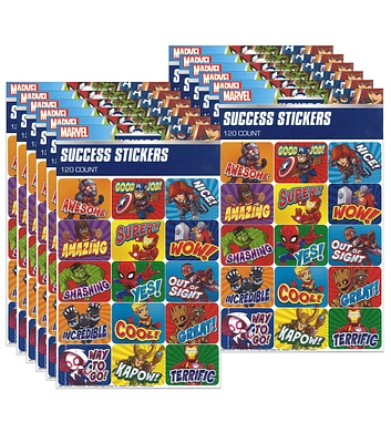 Eureka 1440pc Marvel Super Hero Adventure Success Stickers