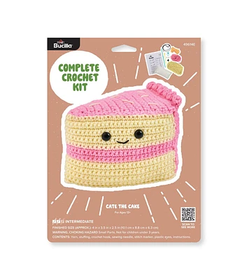 Bucilla 4" Piece of Cake Amigurumi Kit