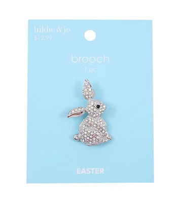 1.5" Easter Rabbit Brooch by hildie & jo