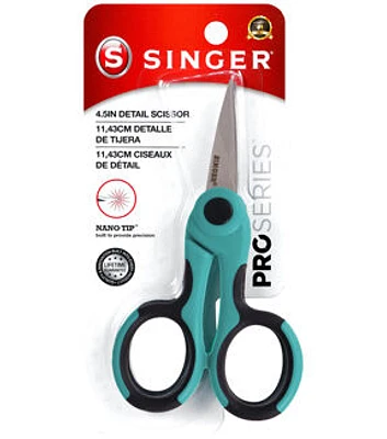 SINGER Professional Series Detail Scissors 4-1/2" with NANO Tip