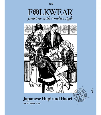 Folkwear 129 Men's & Women's Japanese Hapi & Haori Sewing Pattern