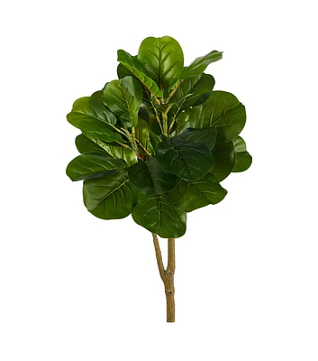 Nearly Natural 2.5' Artificial Fiddle Leaf Fig Tree Stem