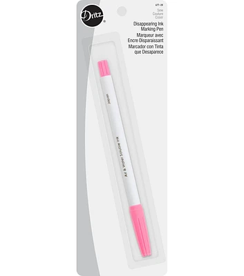 Dritz Disappearing Ink Marking Pen, Pink