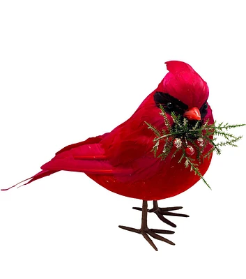 13" Christmas Red Bird by Bloom Room