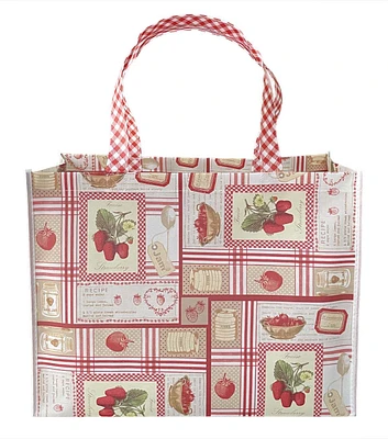 17" Strawberry Go Green Reusable Tote Bag