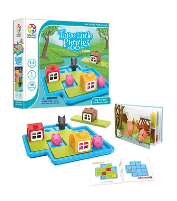 SmartGames 10pc Three Little Piggies Deluxe Game