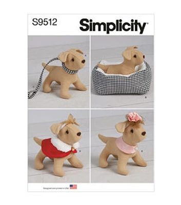 Simplicity S9512 Doll Clothes Sewing Pattern