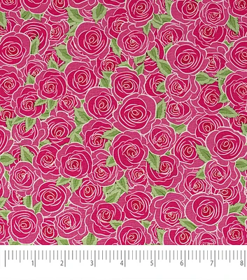 19282300 2 PACKED PINK ROSES