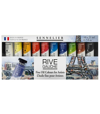 Sennelier Rive Gauche Oil 21ml Paint Set 10pc