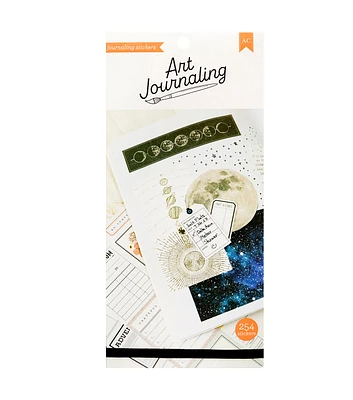 American Crafts Art Journaling Journaling Stickers