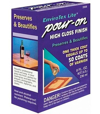 Envirotex Lite Pour On 8 fl. oz High Gloss Finish