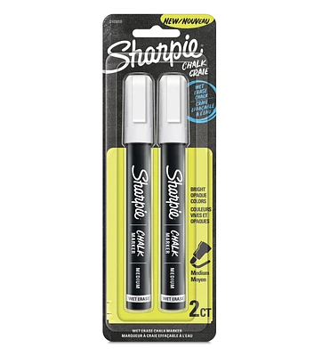 Sharpie White Chalk Markers 2ct