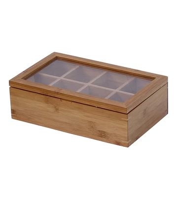 Oceanstar Bamboo Tea Box