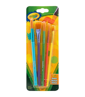 Crayola 5ct Art & Craft Paint Brushes