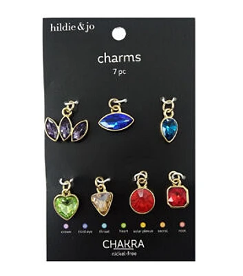 7ct Multi Colored Stone Charms by hildie & jo