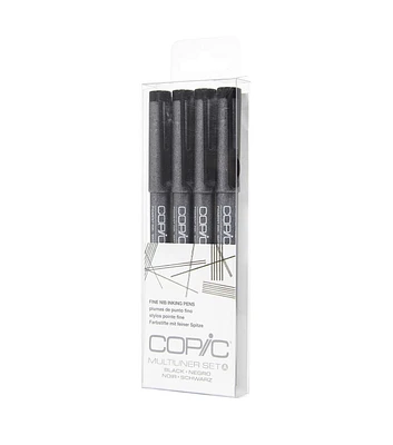 Copic Multiliner Set Fine Black