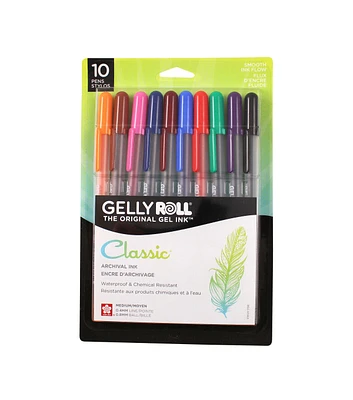 Sakura Gelly Roll Medium Pen Set 10pc