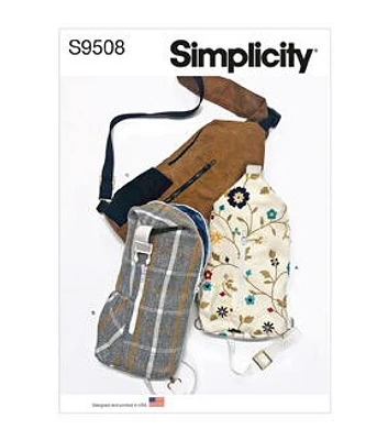 Simplicity S9508 Sling Bag Sewing Pattern