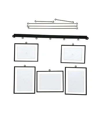 5pc Hanging Float Frame Set With Hardware by Place & Time