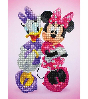 Diamond Dotz 16" Minnie & Daisy Painting Kit