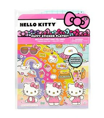 1 Sheet Hello Kitty Puffy Sticker Play Set