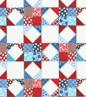 Robert Kaufman Heirloom Quilt Patriotic Cotton Fabric