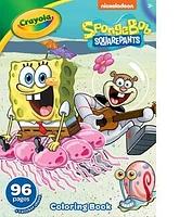 Crayola 96 Sheet Spongebob Squarepants Coloring Book With Stickers