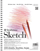 Strathmore 200 Series 100 Sheets 8.5''x11'' Sketch Pad