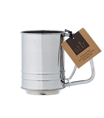 28oz Stainless Steel Flour Sifter by STIR