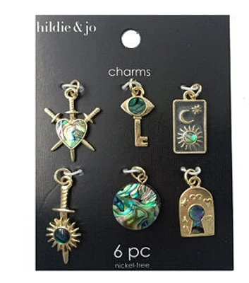 6ct Tarot Icon Charms by hildie & jo