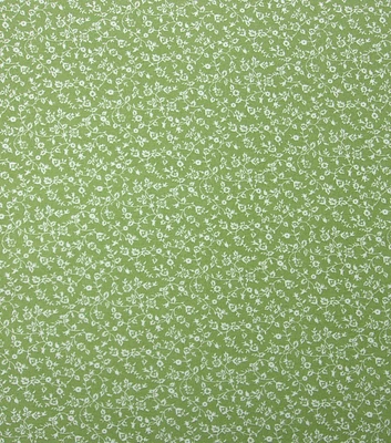 Floral Vines on Celery Green Quilt Cotton Fabric by Quilter's Showcase