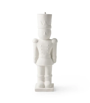 24" Ceramic Christmas Nutcracker by Place & Time