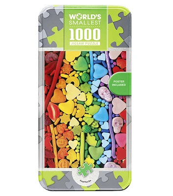 MasterPieces 11" x 17" Rainbow Candy Jigsaw Puzzle With Tin 1000pc