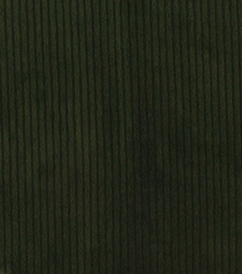 Dark Green Stripe Faux Fur Fabric