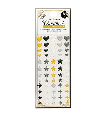 American Crafts 120ct BoBunny Charmed Chronicles Enamel Dots