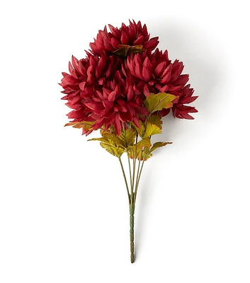 16" Fall Burgundy Mum Bush by Bloom Room