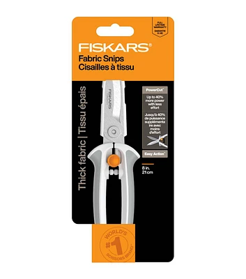 Fiskars 8" PowerCut Easy Action Snips