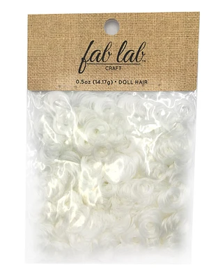 Fab Lab 0.5oz Curly Doll Hair Kit