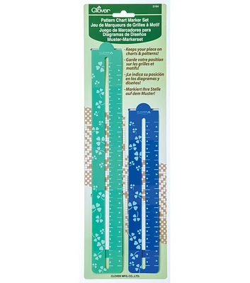 Clover Pattern Chart Marker Set