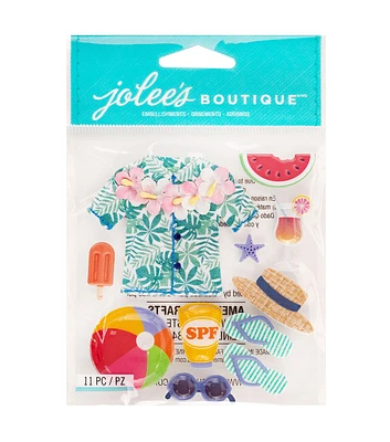 Jolee's Boutique Tropical Vacation Embellisments