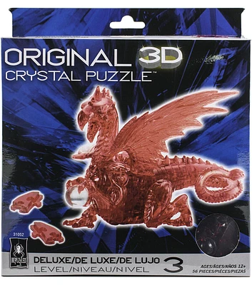 Bepuzzled 56pc 3D Licensed Crystal Dragon Puzzle