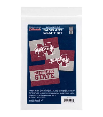 Sporticulture 5" x 7" Collegiate Mississippi State Bulldogs Sand Art Kit