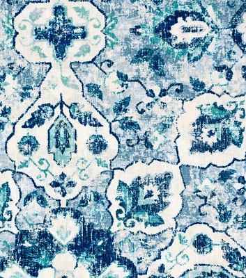 Stitch & Sparkle Blue Magic Carpet Cotton Fabric