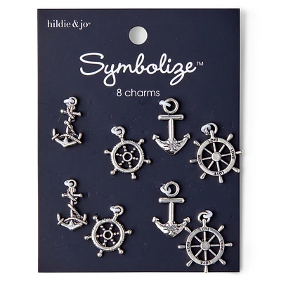 8ct Silver Nautical Charms by hildie & jo