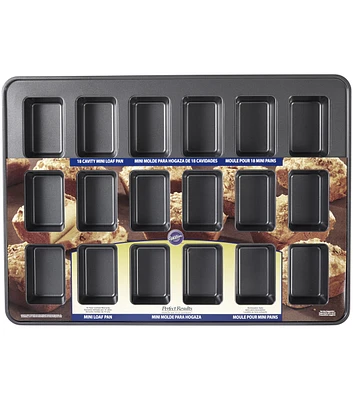 Wilton 18 Cavity Perfect Results Mini Loaf Pan