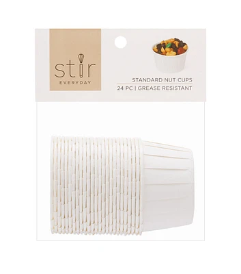 24ct Nut Cupcake Liners by STIR